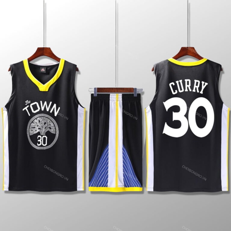 Bộ quần áo bóng rổ Stephen Curry - Golden State Warriors - Hình ảnh 4