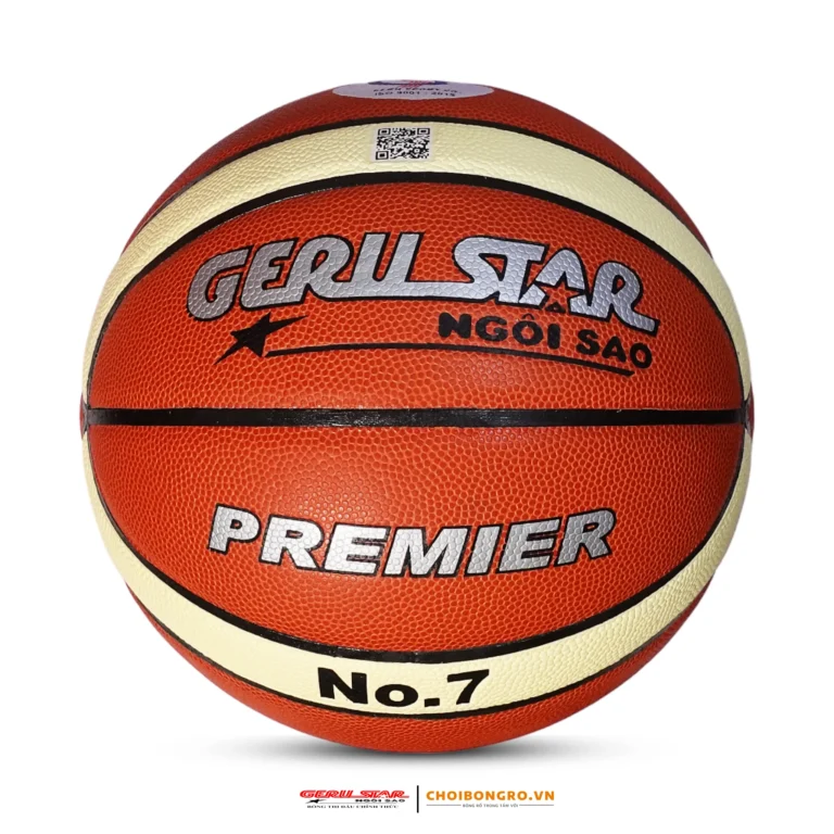 Bóng rổ da Micro Fiber Geru Star Premier chính hãng