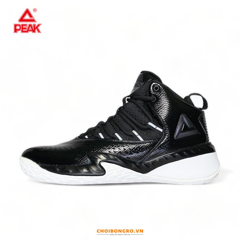 Giày bóng rổ PEAK chính hãng E93571A - Đen