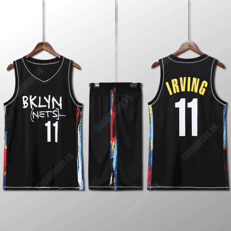 Bộ quần áo bóng rổ Kyrie Irving - Brooklyn Nets - Hình ảnh 2
