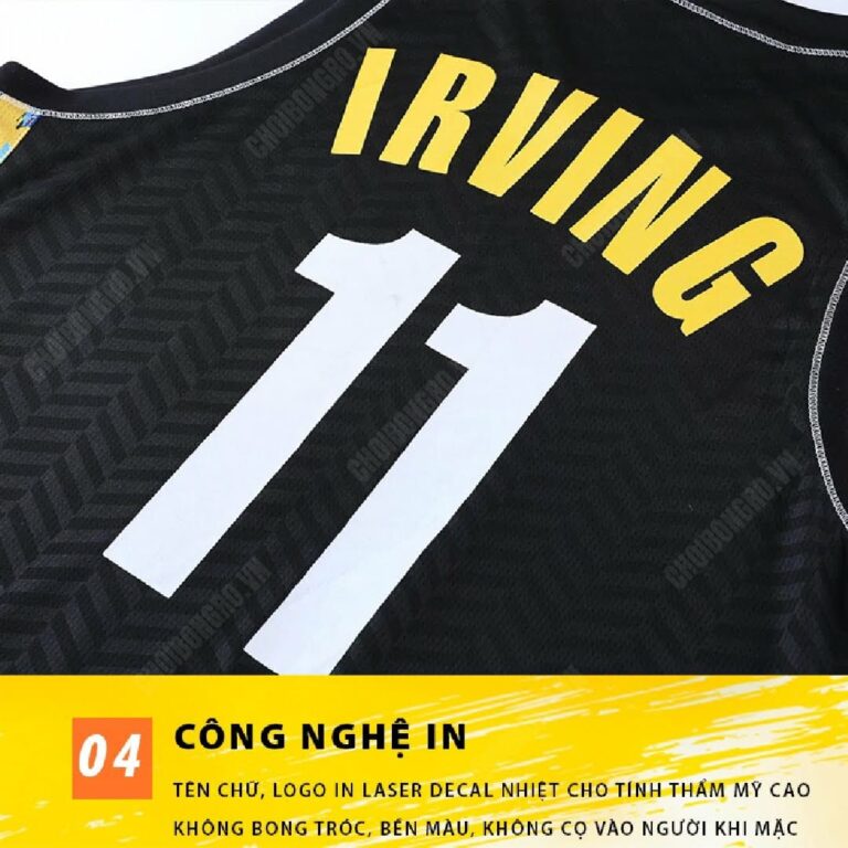 Bộ quần áo bóng rổ trẻ em - Nets City Editions 2021 - Hình ảnh 5