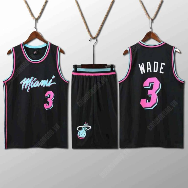 Bộ quần áo bóng rổ Dwayne Wade - Miami Heats - Hình ảnh 2