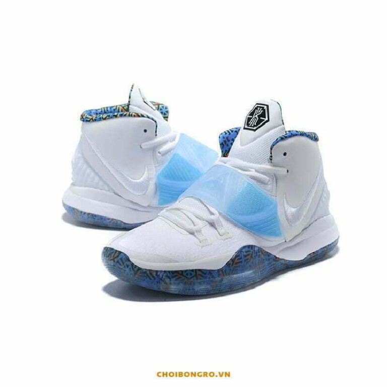 Nike Kyrie 6 'White Saphire'
  - Trắng xanh - Hình ảnh 3