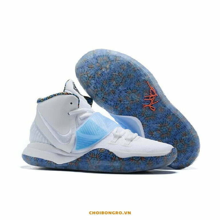 Nike Kyrie 6 'White Saphire'
  - Trắng xanh