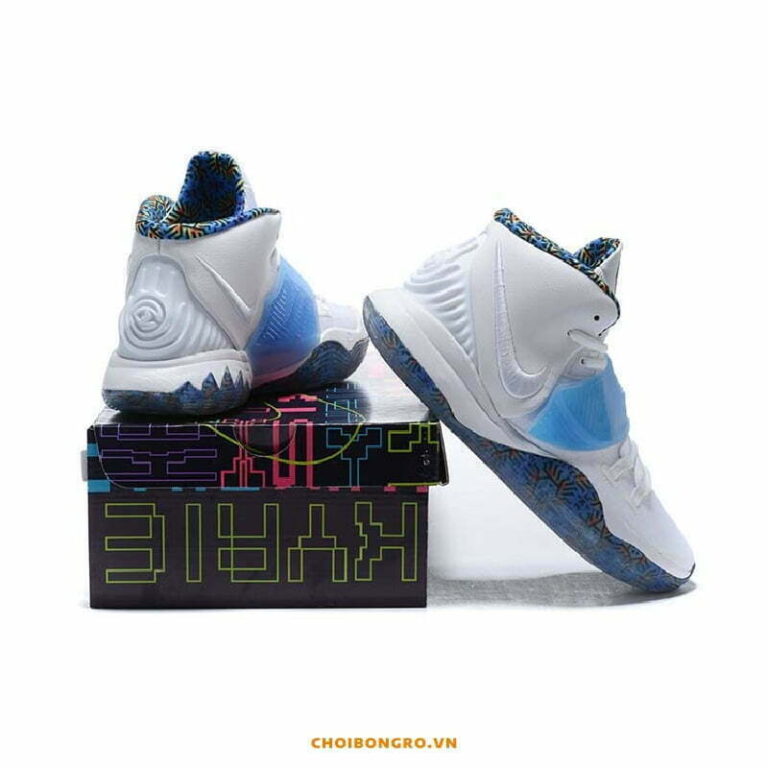 Nike Kyrie 6 'White Saphire'
  - Trắng xanh - Hình ảnh 2
