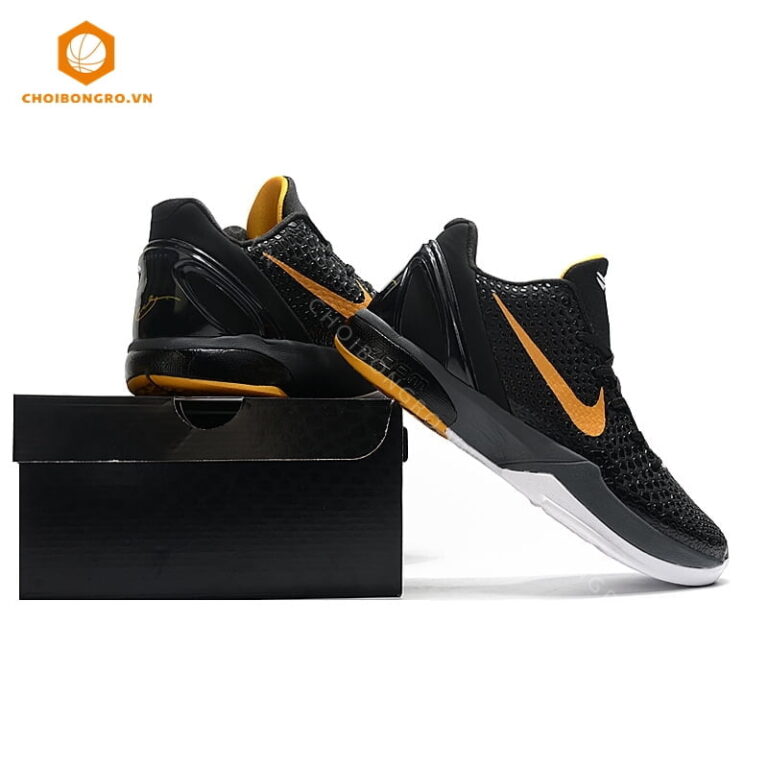 Nike Kobe 6 'Del Sol' Đen
  gold Replica - Hình ảnh 3
