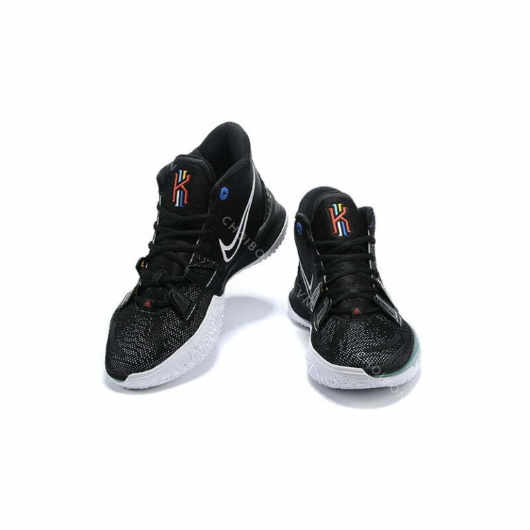 Nike Kyrie 7 'BK Black' -
  Đen xanh - Hình ảnh 4