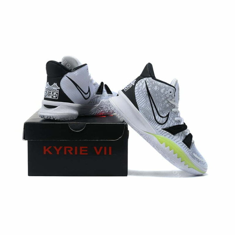 Nike Kyrie 7 'Brooklyn' -
  Trắng - Hình ảnh 6