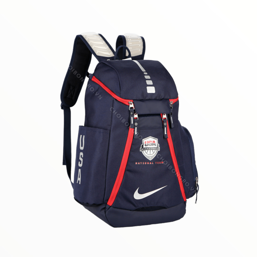 Balo bóng rổ Nike Elite USA #28301 - Đệm Air - Tím than