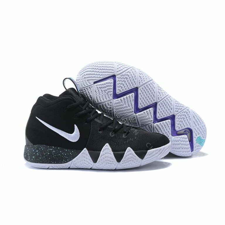 Nike Kyrie 4 'Black White' -
  Đen trắng 098