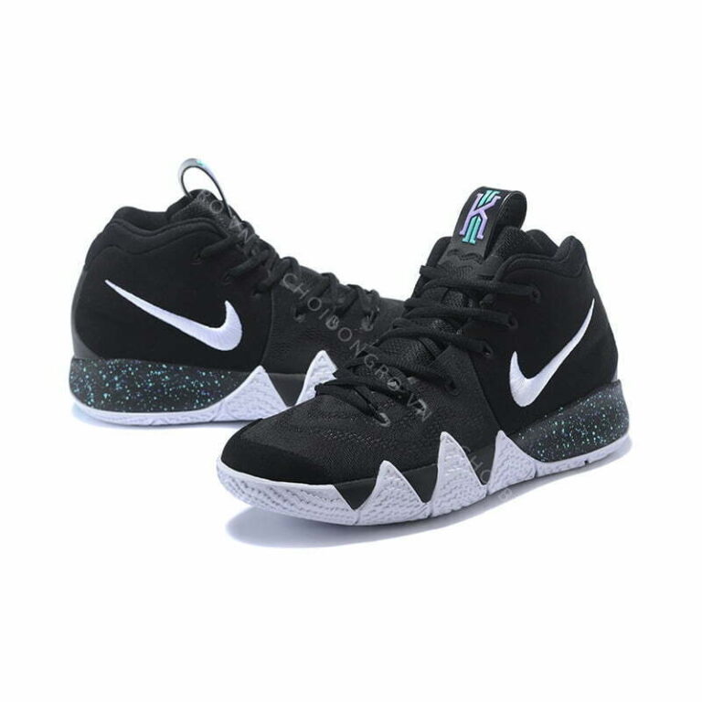 Nike Kyrie 4 'Black White' -
  Đen trắng 098 - Hình ảnh 4
