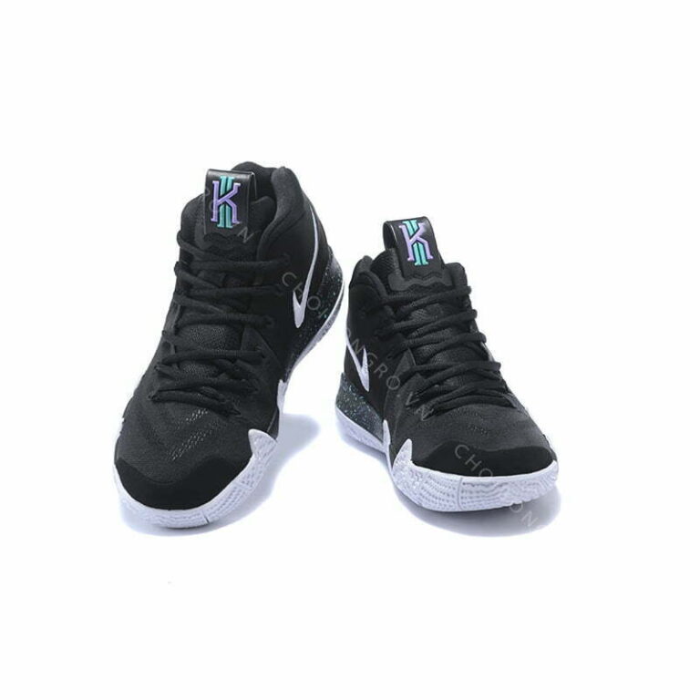 Nike Kyrie 4 'Black White' -
  Đen trắng 098 - Hình ảnh 2