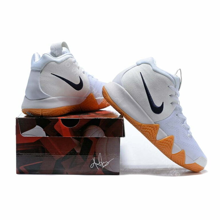 Nike Kyrie 4 'White Gum' -
  Trắng - Hình ảnh 3