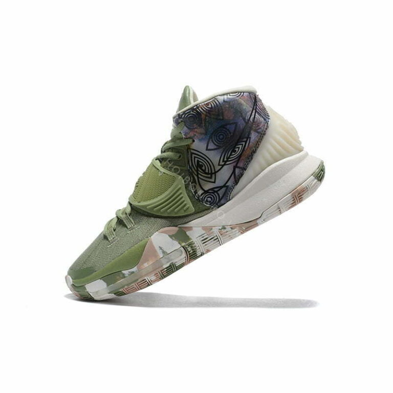 Nike Kyrie 6 'Shanghai' Xanh
  Camo Replica - Hình ảnh 6