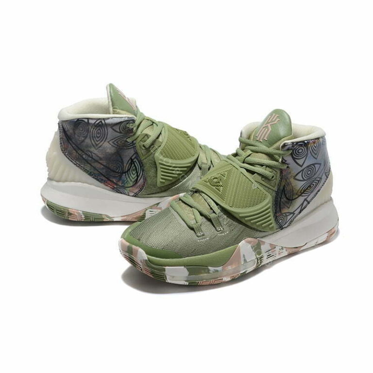 Nike Kyrie 6 'Shanghai' Xanh
  Camo Replica - Hình ảnh 2