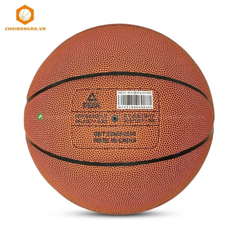 Bóng rổ da PEAK SlamDunk Q1231990 chính hãng - Hình ảnh 3