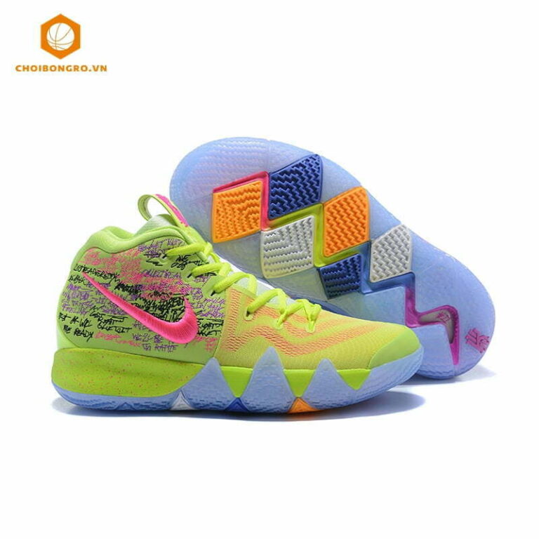 Nike Kyrie 4 'Confetti' -
  Tím xanh - Hình ảnh 6
