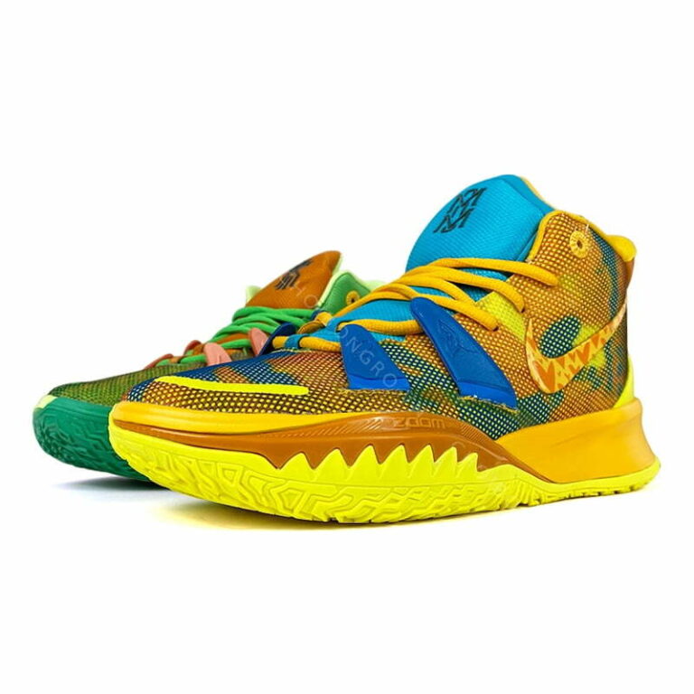 Nike Kyrie 7 'Mother  Nature' - Vàng xanh - Hình ảnh 2