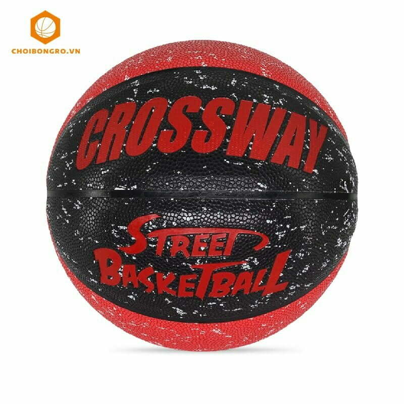 Bóng rổ Crossway Street Basketball #3910 - Đen đỏ
