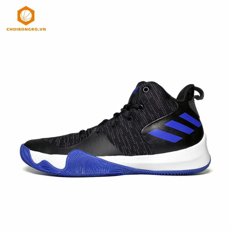 Adidas Explosive Flash chính hãng B43615 - Đen xanh