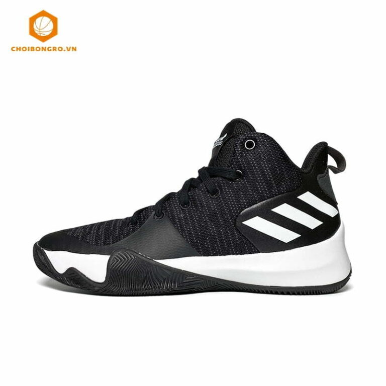 Adidas Explosive Flash chính hãng CQ0427 - Đen trắng