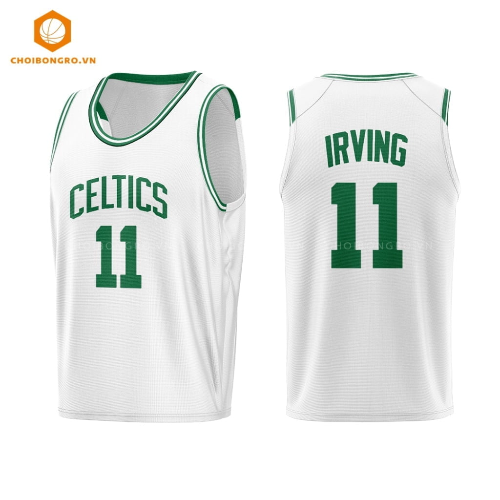 Áo bóng rổ Boston Celtics - Kyrie Irving trắng