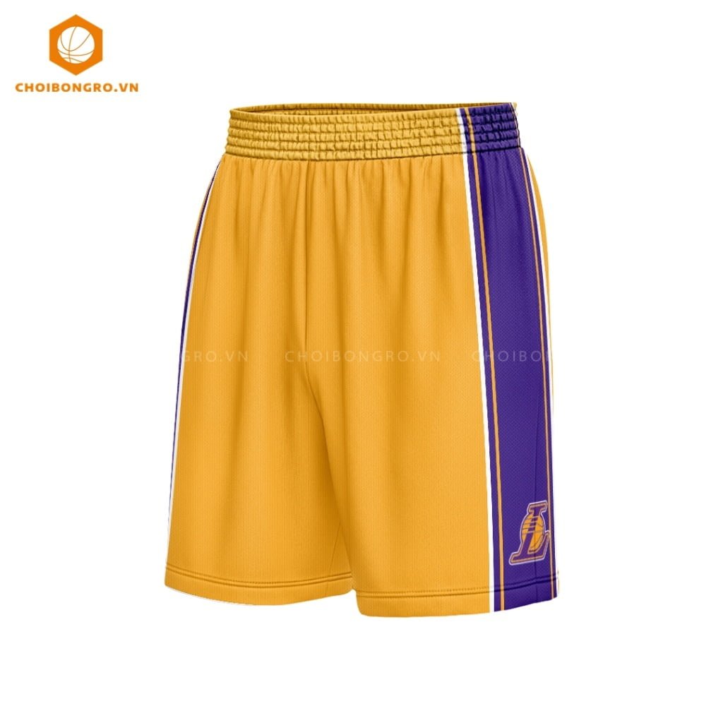 Quần bóng rổ Los Angeles Lakers - Vàng
