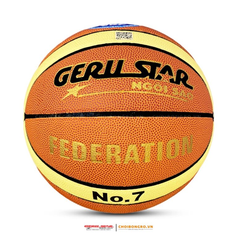 Bóng rổ da Geru Star Federation chính hãng - Bóng thi đấu chính thức toàn quốc