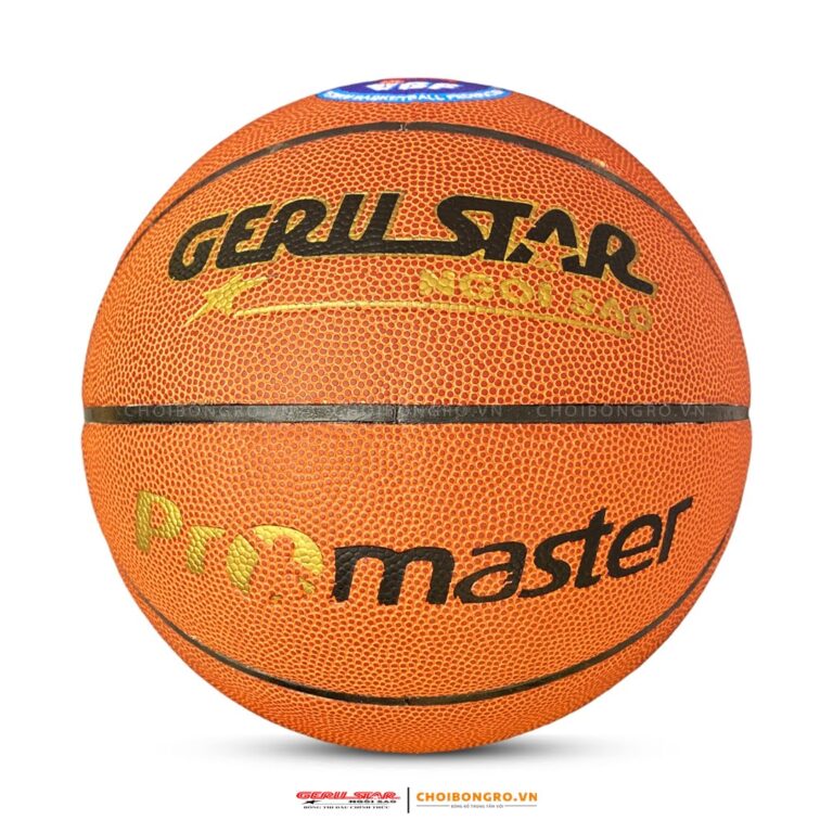 Bóng rổ da Geru Star Pro Master chính hãng