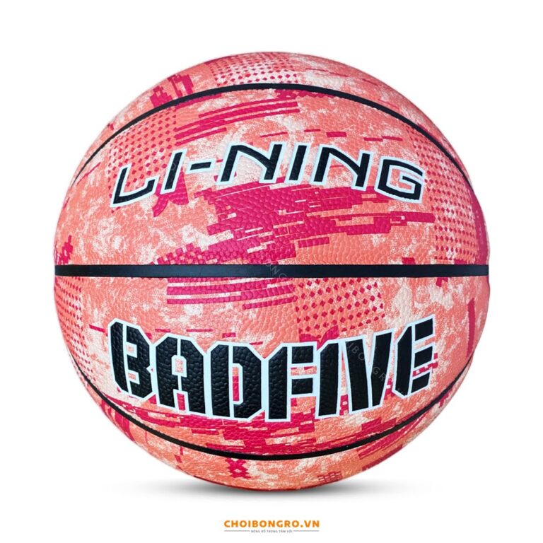 Bóng rổ chính hãng da PU Li-ning Bad Five LBQK412