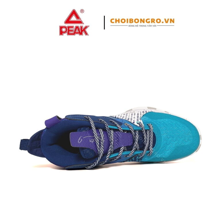 Giày bóng rổ PEAK E11123A - Xanh - Hình ảnh 3