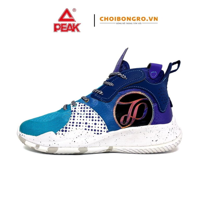 Giày bóng rổ PEAK E11123A - Xanh