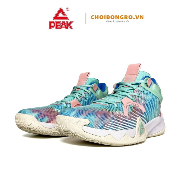 Giày bóng rổ PEAK E223001A chính hãng - Xanh - Hình ảnh 6