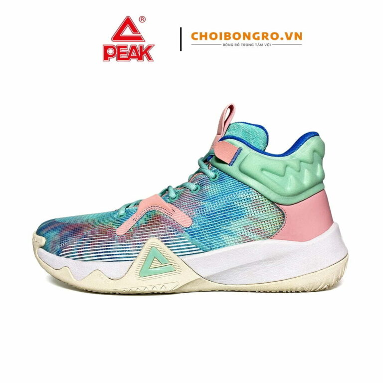 Giày bóng rổ PEAK E223001A chính hãng - Xanh