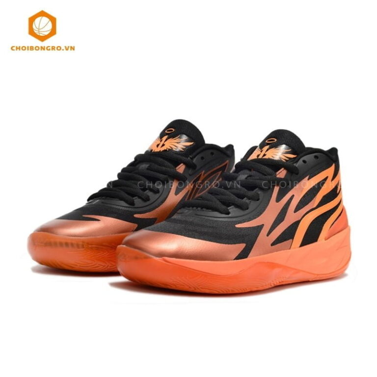 PUMA MB 02 Replica - Đen đỏ - Hình ảnh 4