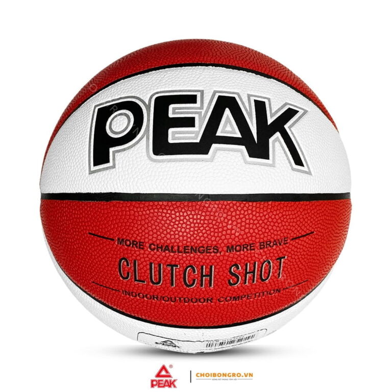Bóng rổ da PU PEAK chính hãng Clutch Shot QW09014