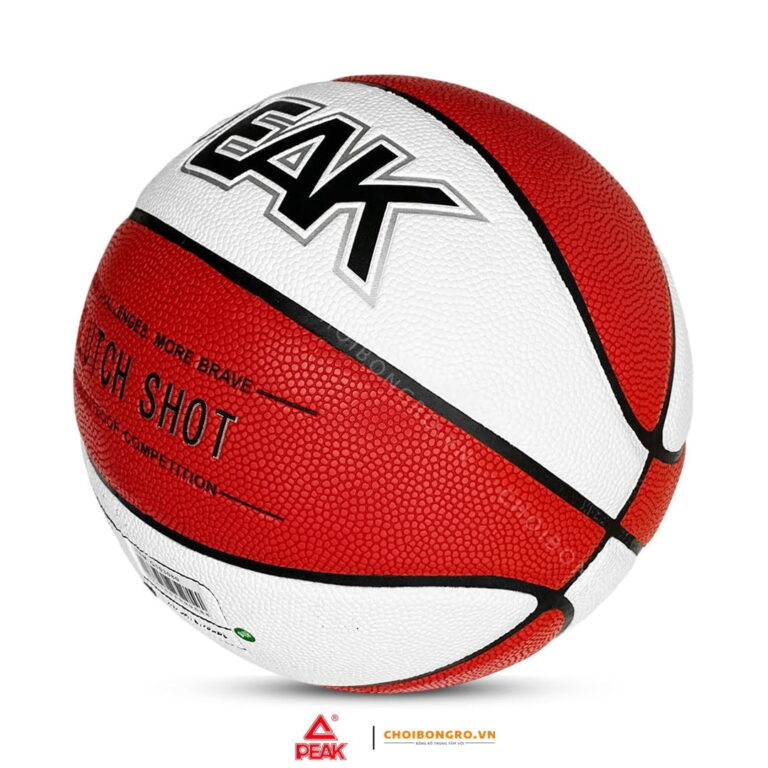 Bóng rổ da PU PEAK chính hãng Clutch Shot QW09014 - Hình ảnh 2