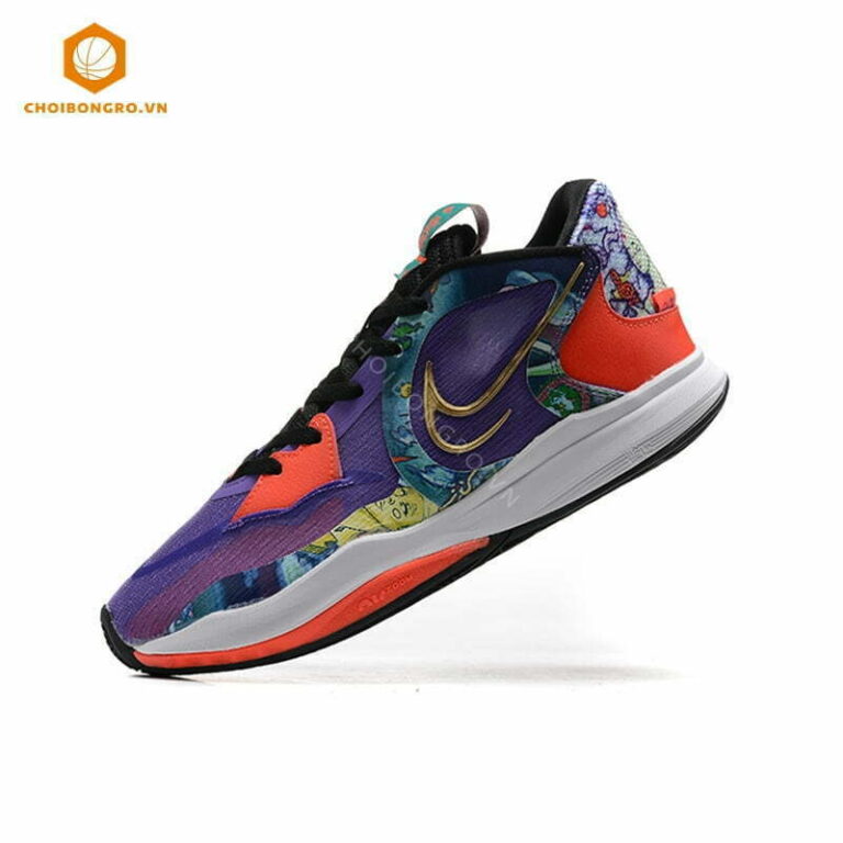 Nike Kyrie Low 5 'Jewell
  Loyd Mural' Tím Replica - Hình ảnh 2