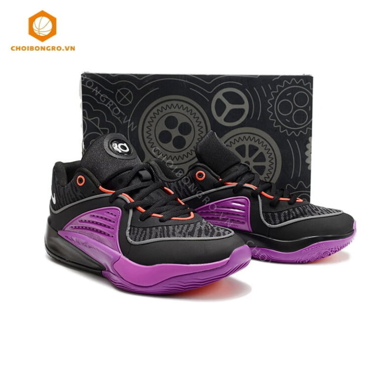 Nike KD 16 'Black Vivid
  Purple' Replica - Hình ảnh 2