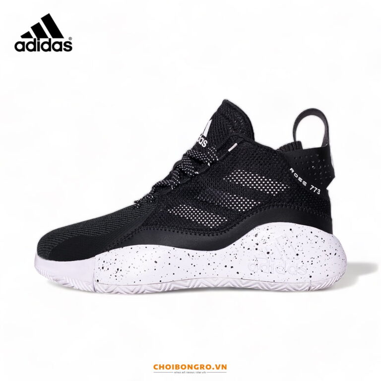 Adidas D Rose 773 "Core Black" chính hãng FX7123 - Đen trắng