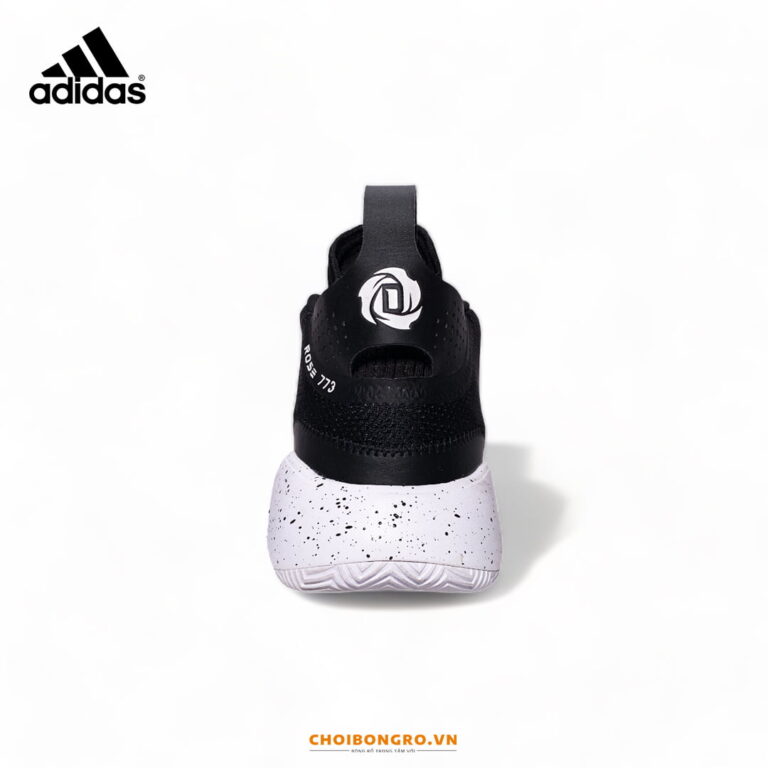 Adidas D Rose 773 "Core Black" chính hãng FX7123 - Đen trắng - Hình ảnh 4