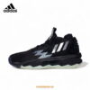 Adidas Dame 8 chính hãng "Core Black" GY6461 - Đen trắng
