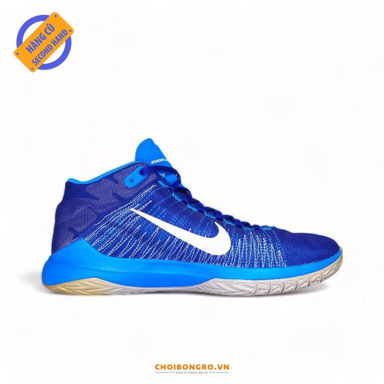 Giày bóng rổ cũ chính hãng Nike Zoom
 Ascention "Deep Royal Blue" - Hình ảnh 5