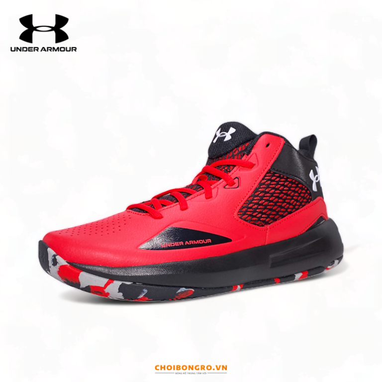 UA Lockdown 5 "Versa Black Red" chính hãng 3023949-601 | Đỏ - Hình ảnh 2