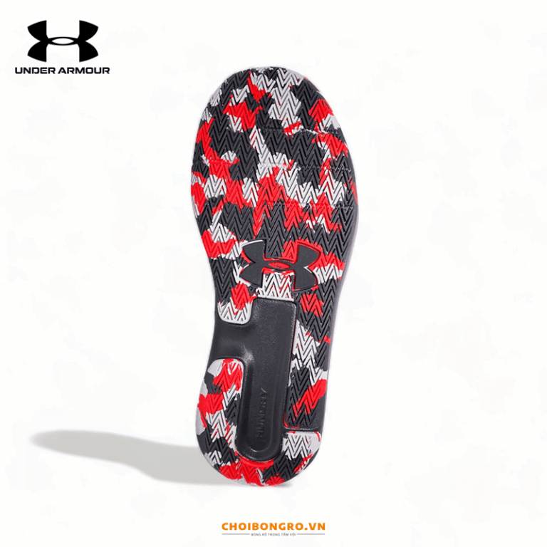 UA Lockdown 5 "Versa Black Red" chính hãng 3023949-601 | Đỏ - Hình ảnh 3