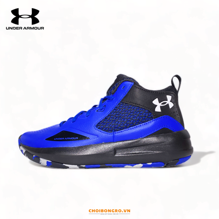 UA Lockdown 5 "Royal Camo" chính hãng 3023949-400 | Xanh đen