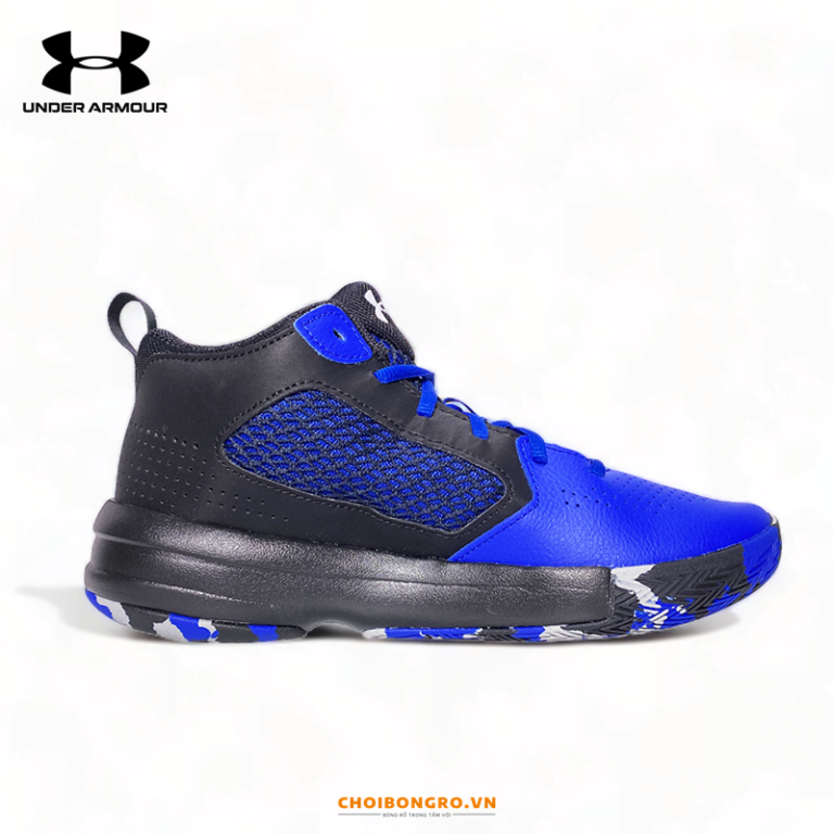 UA Lockdown 5 "Royal Camo" chính hãng 3023949-400 | Xanh đen - Hình ảnh 5