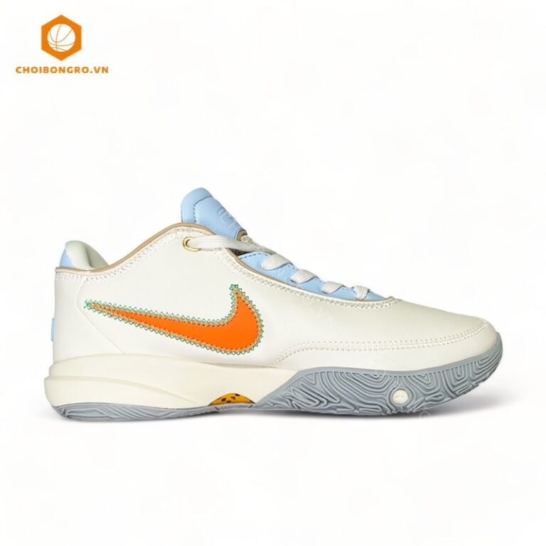 Nike Lebron 20 Replica -
  Trắng xanh cam - Hình ảnh 4