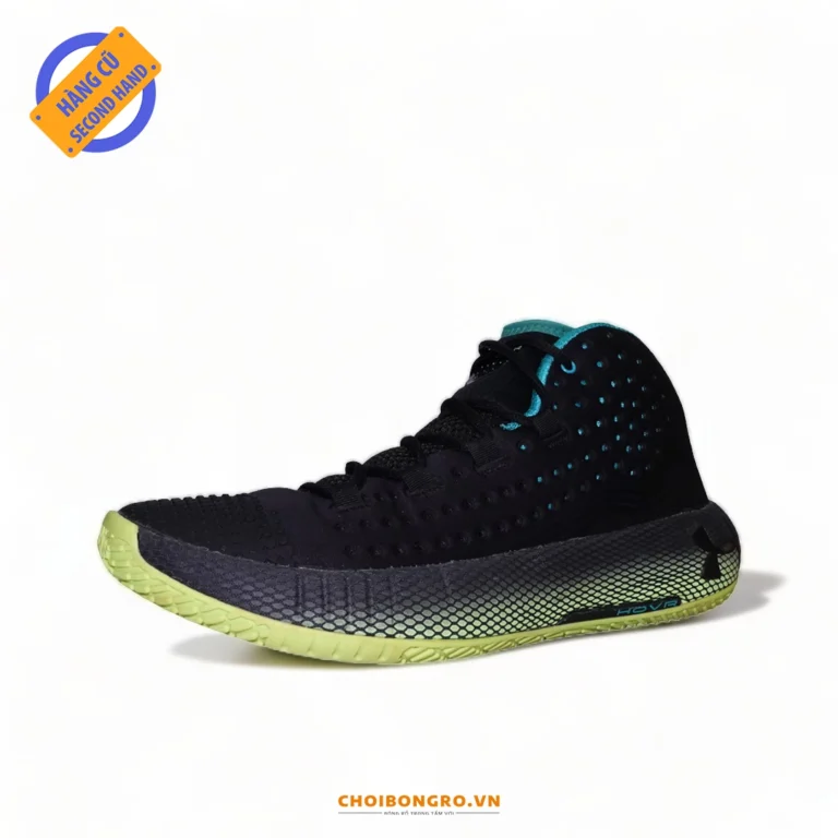 Giày bóng rổ cũ chính hãng Under Armour
 HOVR
  Havoc 2 'Black Lime' 3022050-001 - Hình ảnh 2