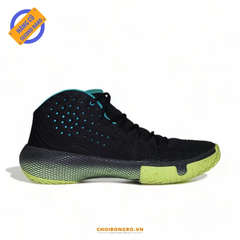 Giày bóng rổ cũ chính hãng Under Armour
 HOVR
  Havoc 2 'Black Lime' 3022050-001 - Hình ảnh 5